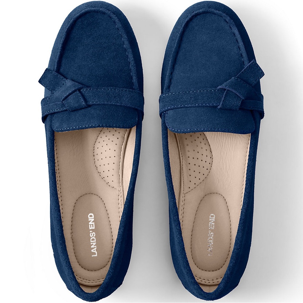 Lands' End Women's Blue Loafers